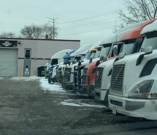 La Grange says most businesses at a commercial complex are out of compliance with the local code.