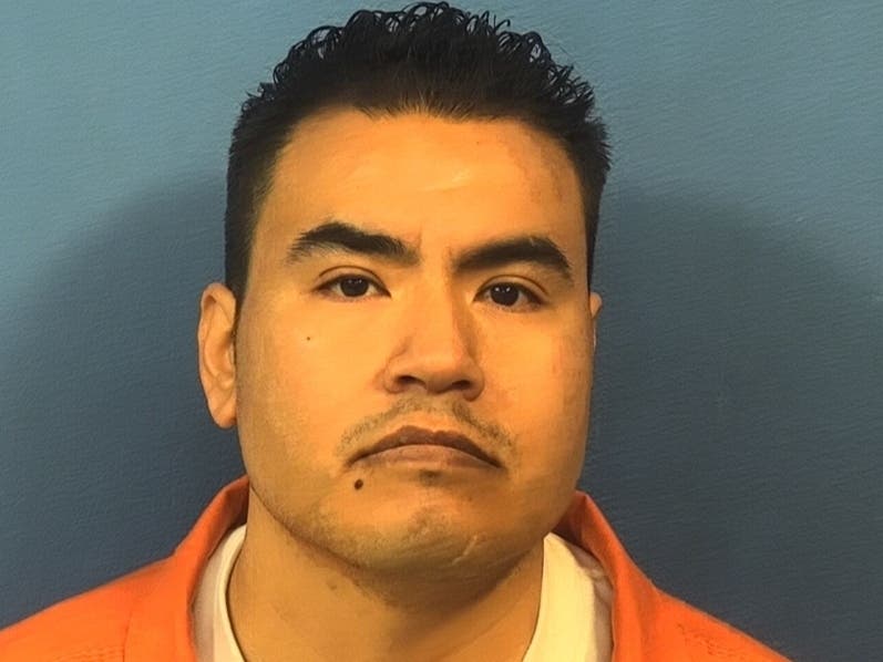 Jose Cornelio Evaristo, 42, of Chicago, was charged with two felony counts of criminal sexual assault and two misdemeanor DUI counts, police said.