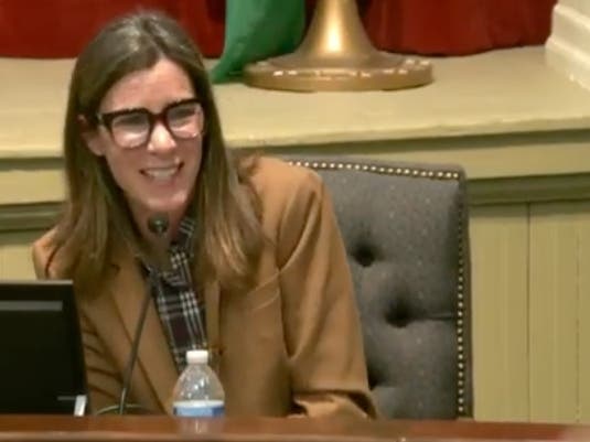 La Grange Trustee Beth Augustine on Monday asked Village President Mark Kuchler not to rush trustees during discussions. 