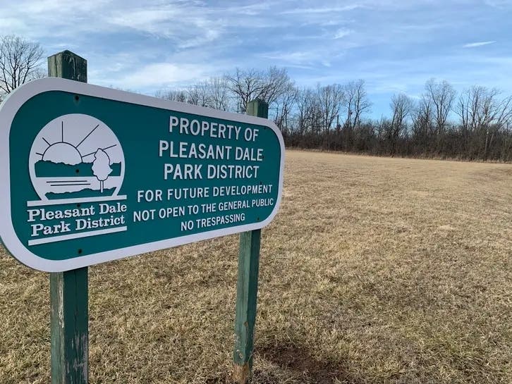 The Pleasant Dale Park District owns 7 acres next to Lyons Township High School's land in Willow Springs. 