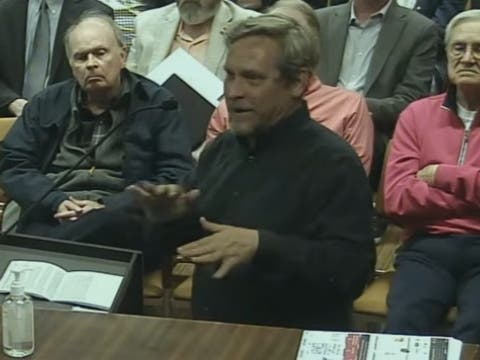 Ken Wolczak, a lighting consultant, told Burr Ridge officials on Monday that a truck hub's lights were disrupting for any reasonable person. 