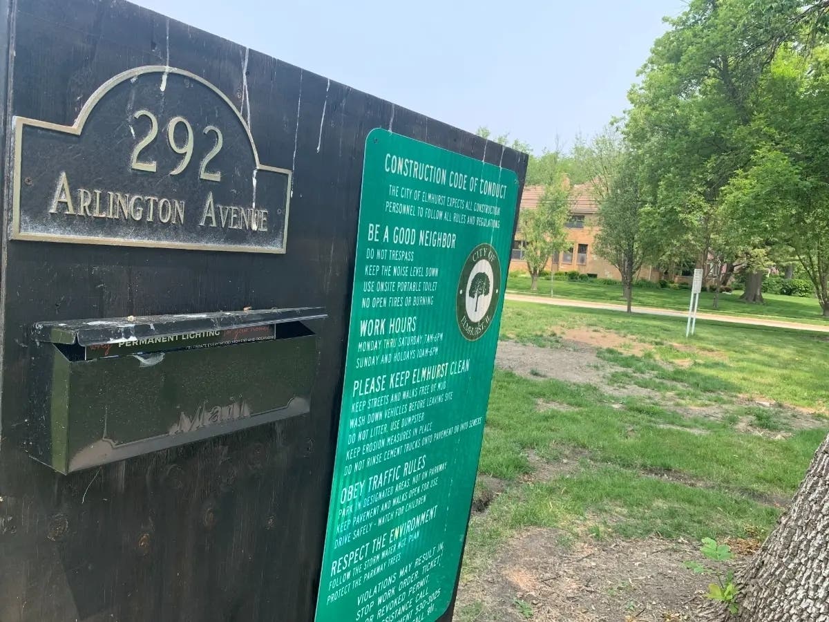 The lot at 292 S. Arlington Ave. has remained vacant for two years after the owners demolished the historic home. 