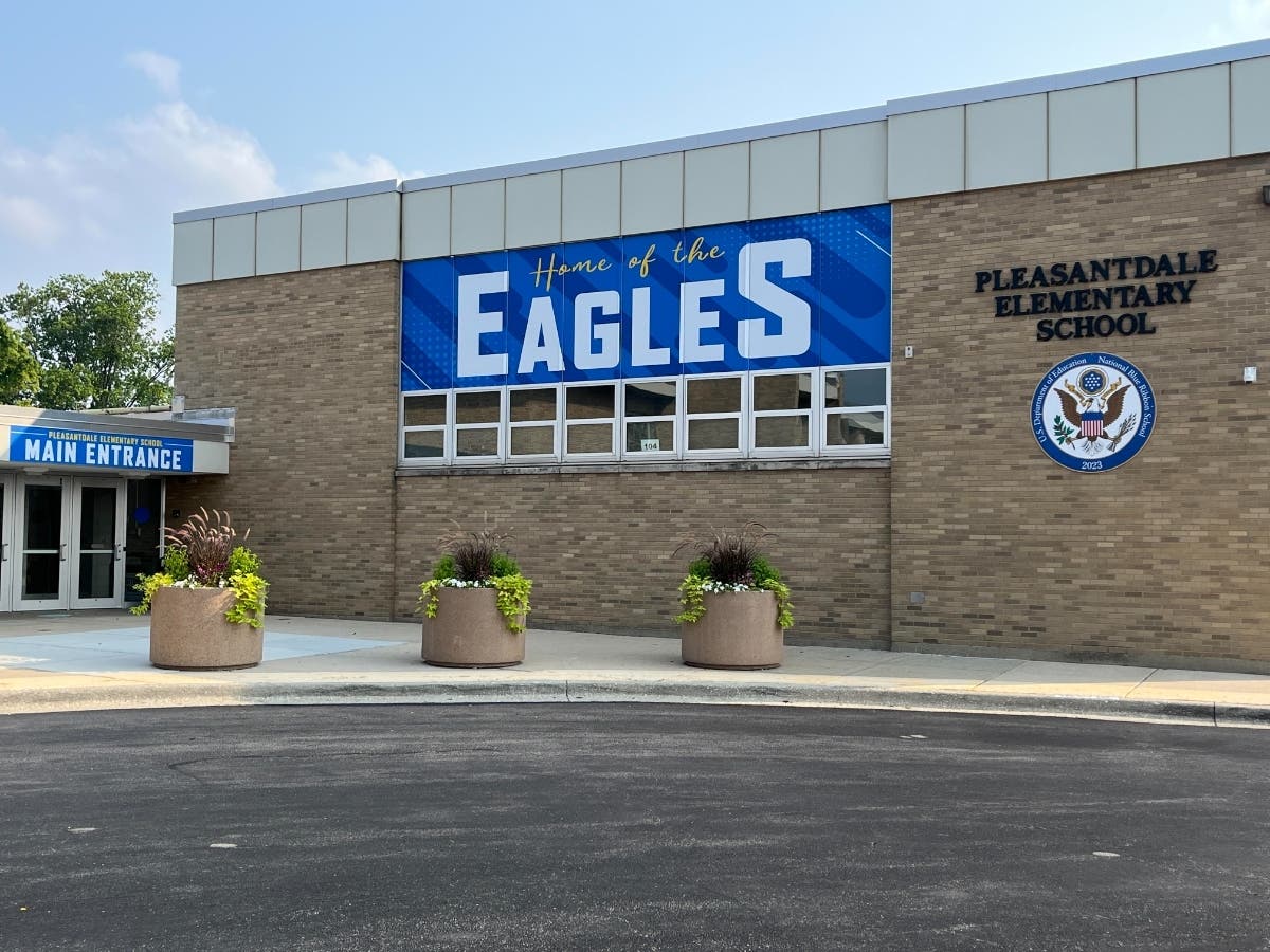 An official said Pleasantdale Elementary School has a "significant vulnerability" because it has only one point of entry and exit. 