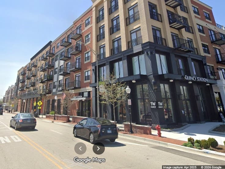 The developer of Westmont's Quincy station apartment building is planning another one across the railroad tracks. 