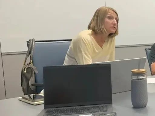 Elmhurst Alderwoman Noel Talluto heads the committee that was assigned to look at recording committee meetings. The panel has not done so in three years.