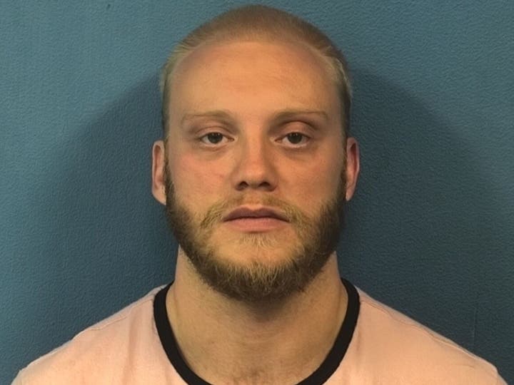 Arizona Gould, 28, of Streamwood, was arrested on felony charges after a road rage incident in Bensenville, police said. 