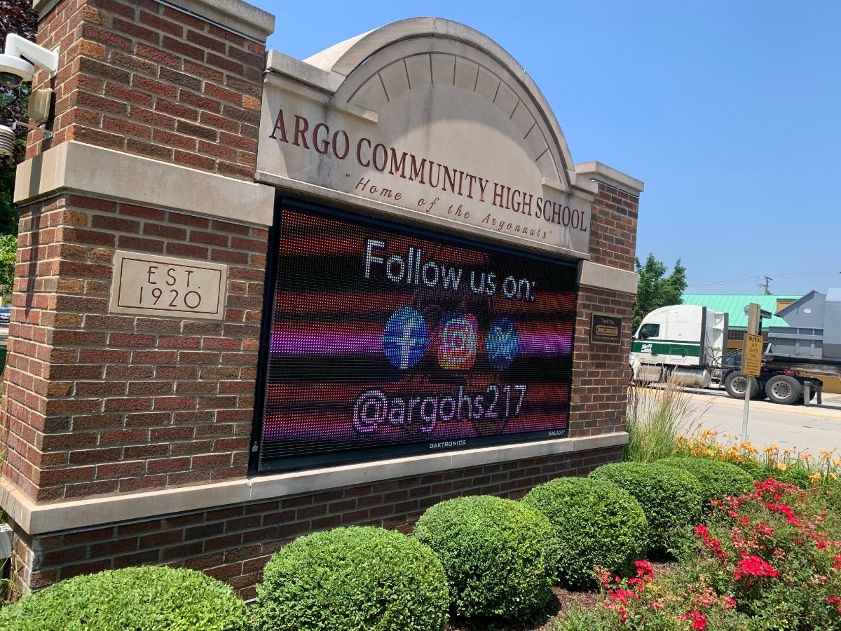 William Toulios, former superintendent of Argo Community High School in Summit, was charged with theft, forgery and official misconduct.