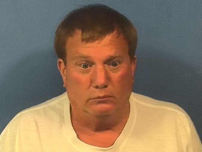 Ricky Karlic, 61, of Lombard, ﻿was charged with felony aggravated battery in a public place, police said.