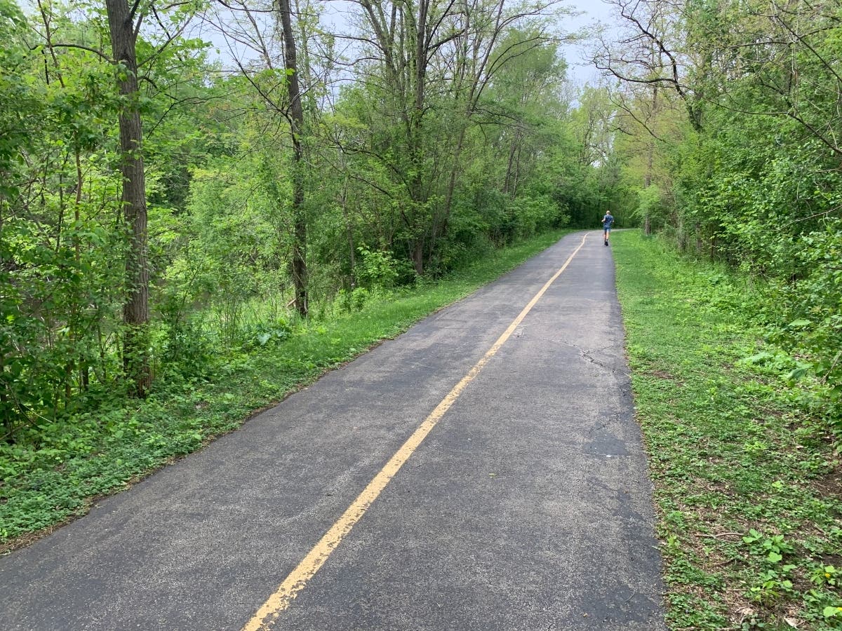 The Salt Creek Greenway trail is along Salt Creek in Elmhurst. The city is working on a plan for more connections for pedestrians and bicyclists. A Church Road path is in the works.