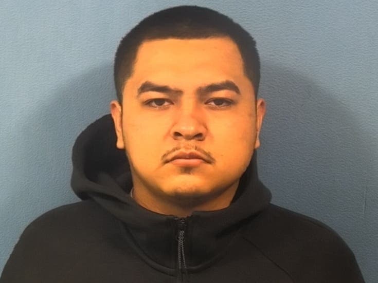Iziah Benavidez, 23, of Rolling Meadows was charged with unlawful possession of a machine gun, unlawful possession of a weapon by a felon, and two retail theft counts, police said.