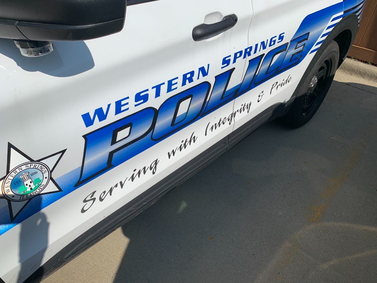 Keyanaz Foster, 25, of Aurora, was charged with burglary and criminal property damage, Western Springs police said. 