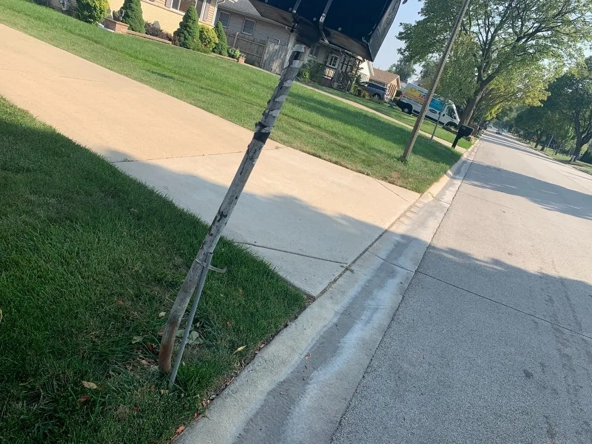 Van Auken Street in northeast Elmhurst is expected to get a sidewalk. This section of town has the fewest sidewalks. 