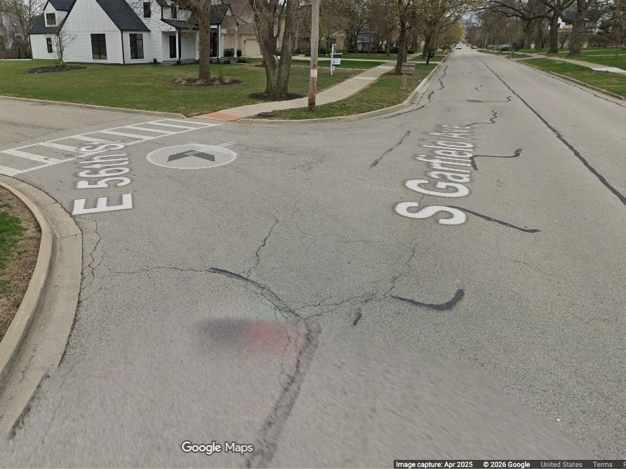 Standing water has become a problem after storms at Garfield Avenue and 56th Street in Hinsdale, officials said Tuesday.