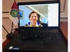 Dr. Claire Boccia-Liang, Director of Women's Heart Health for Atlantic Health Systems, virtually teaches the critical principles of Public Health.