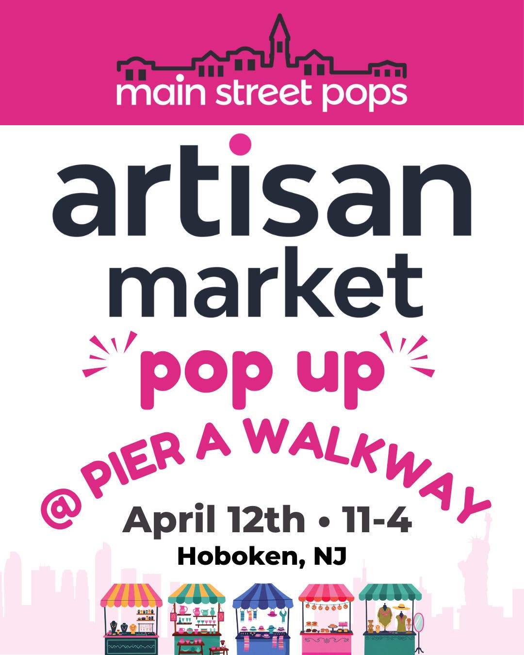 Main Street Pops Artisan Market Spring Kick Off