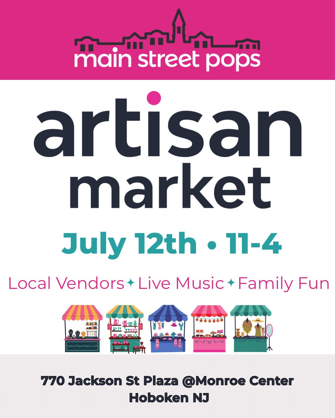 Main Street Pops Artisan Market