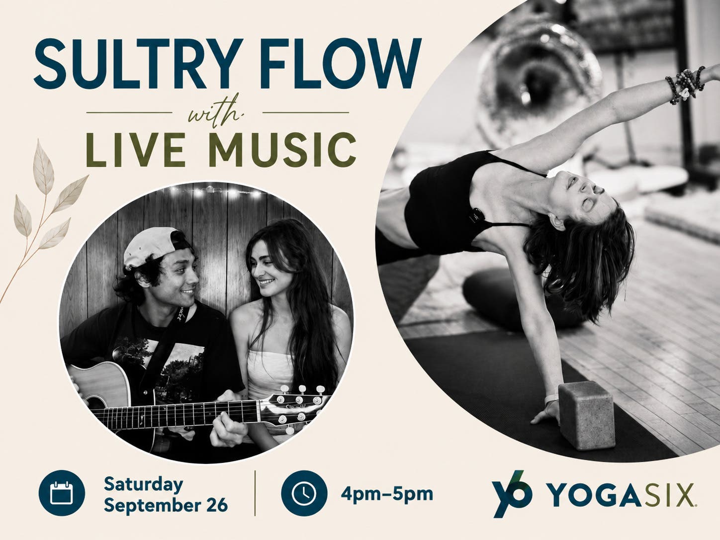 Experience Yoga with Live Music at YogaSix Danville!