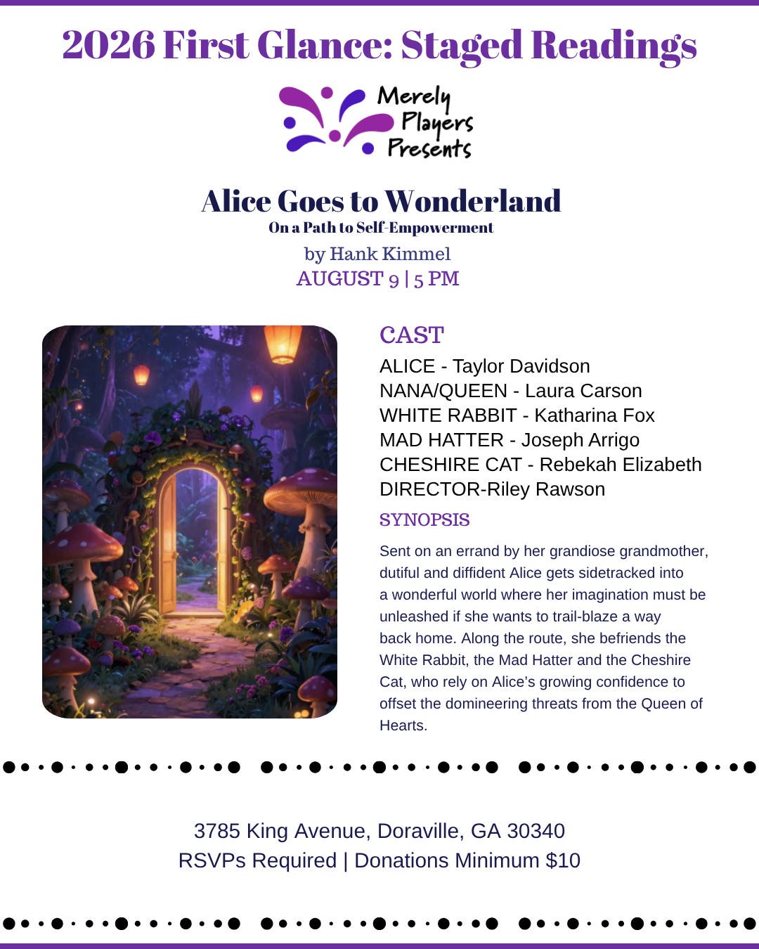 Staged Reading - Alice Goes to Wonderland