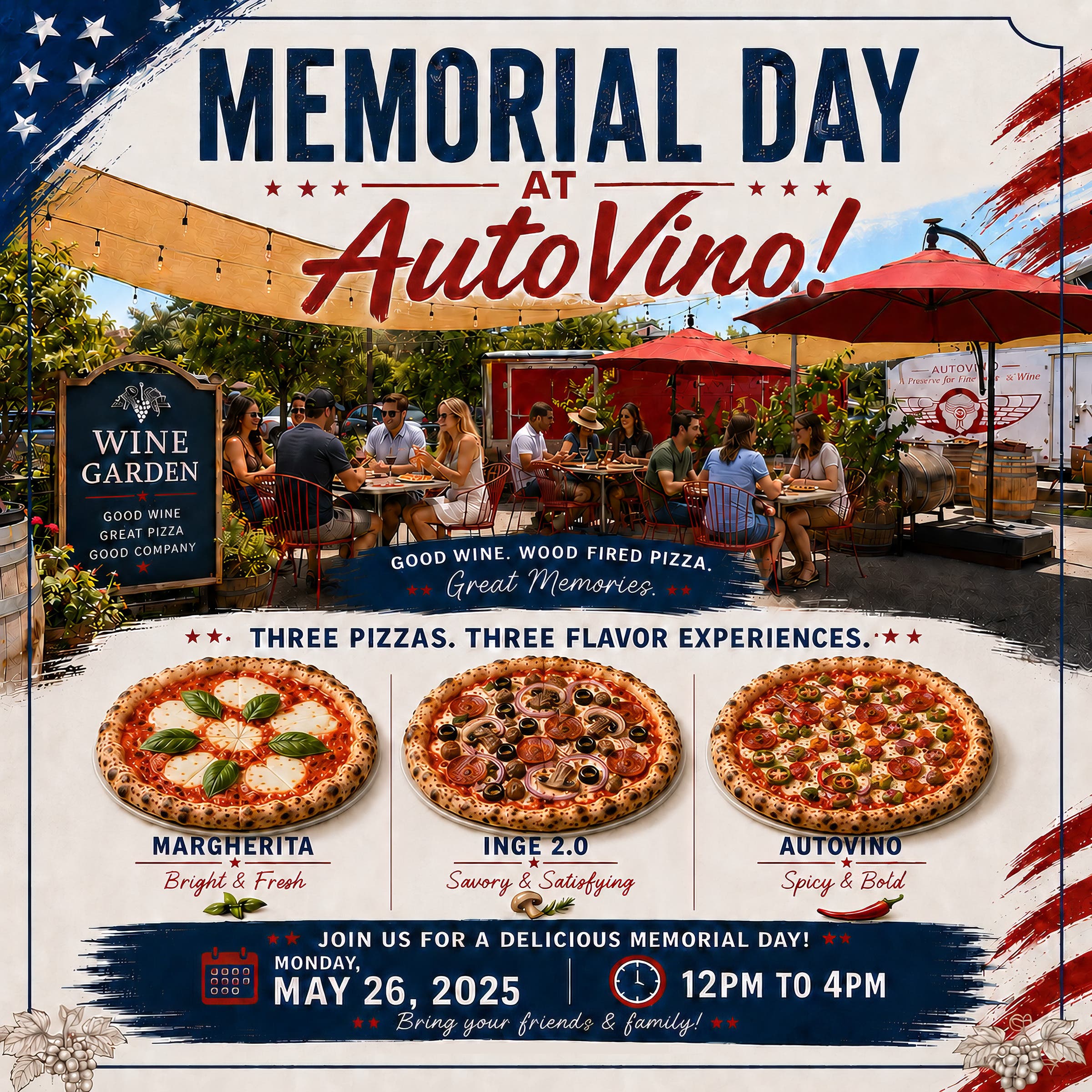 Memorial Day at AutoVino