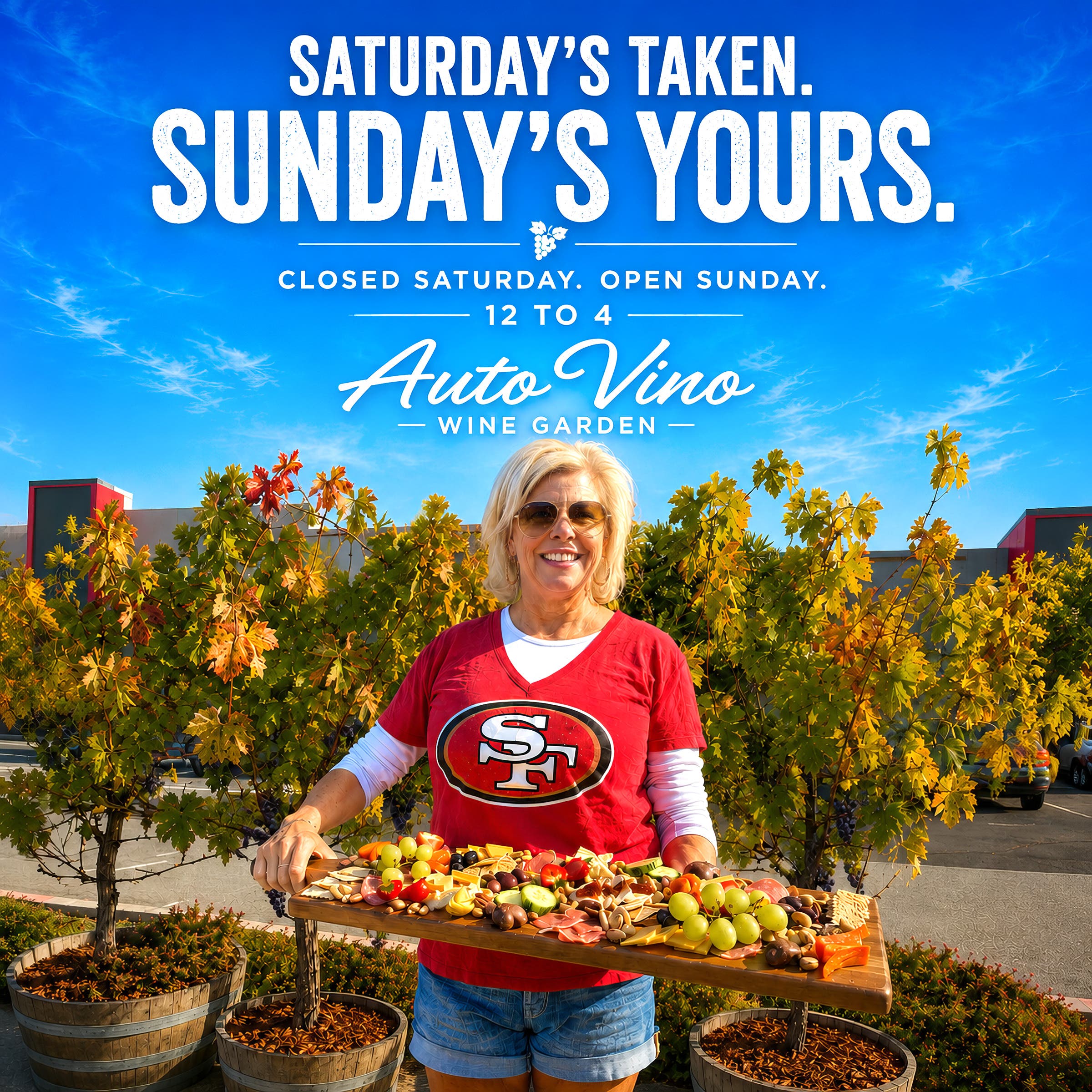 Sunday Lunch, Wine & Cars at Auto Vino