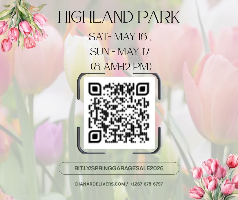 HIGHLAND PARK Spring Garage Sale 2026