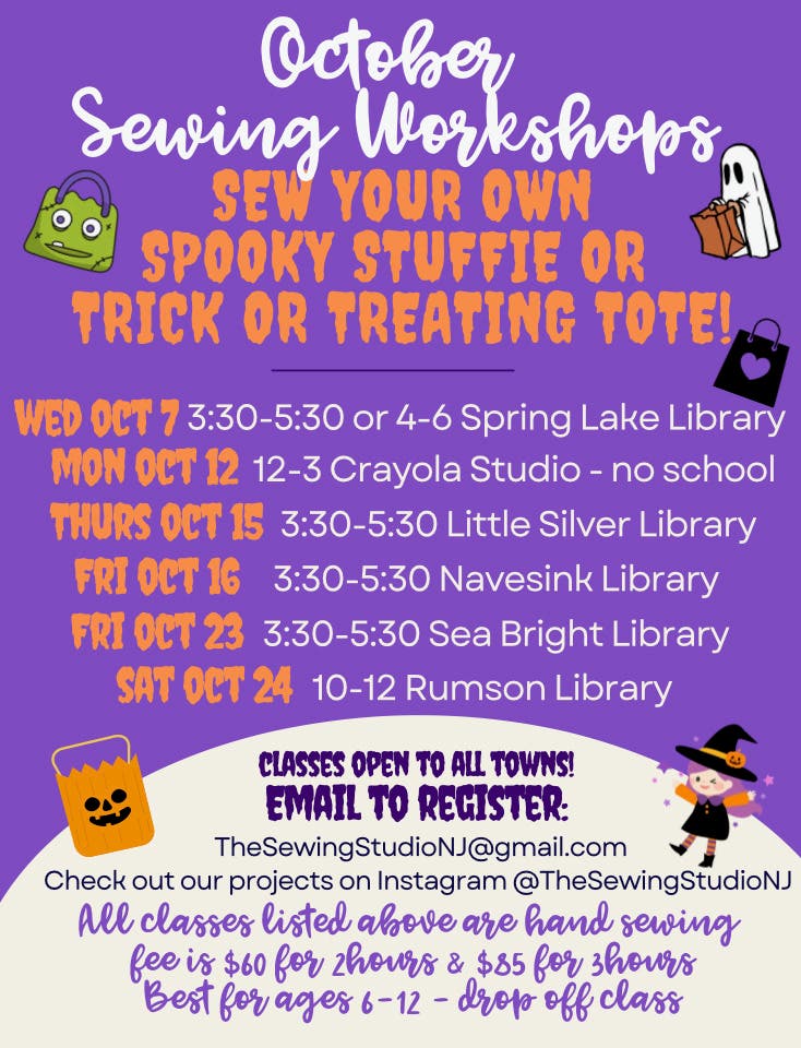 Sewing classes for kids 