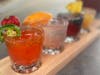 A margarita flight from Rodrigo's Mexican Grill