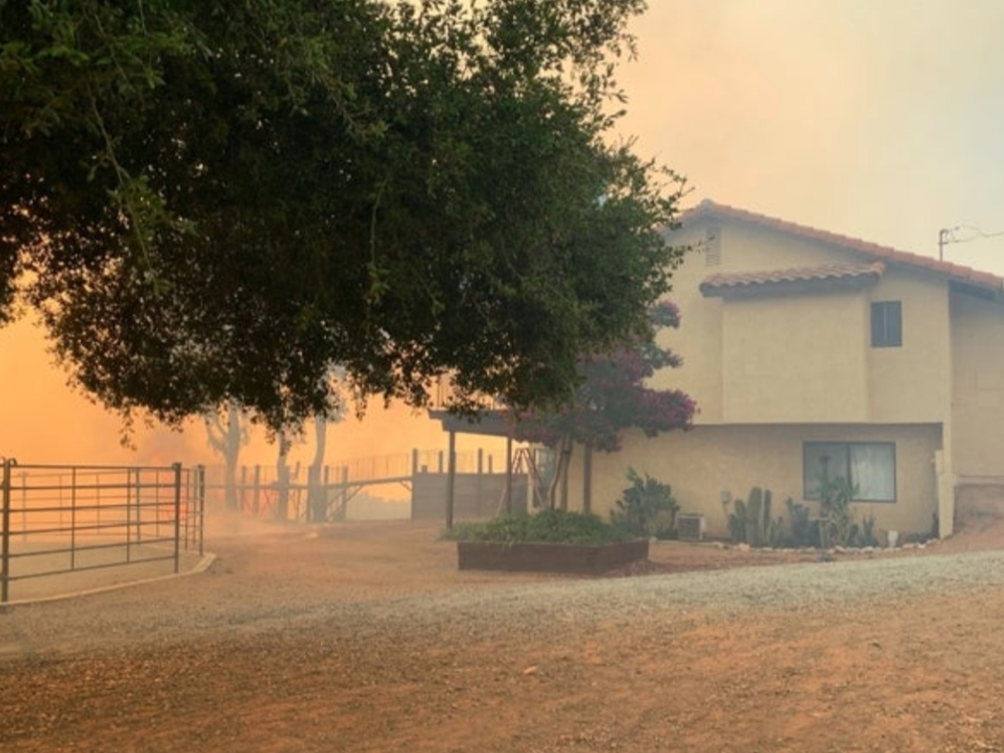 The Apple Fire, which broke out July 31.