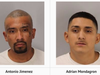 Suspects arrested during Thursday's operation.