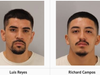 Suspects arrested during Thursday's operation.