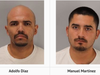 Suspects arrested during Thursday's operation.