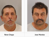 Suspects arrested during Thursday's operation.