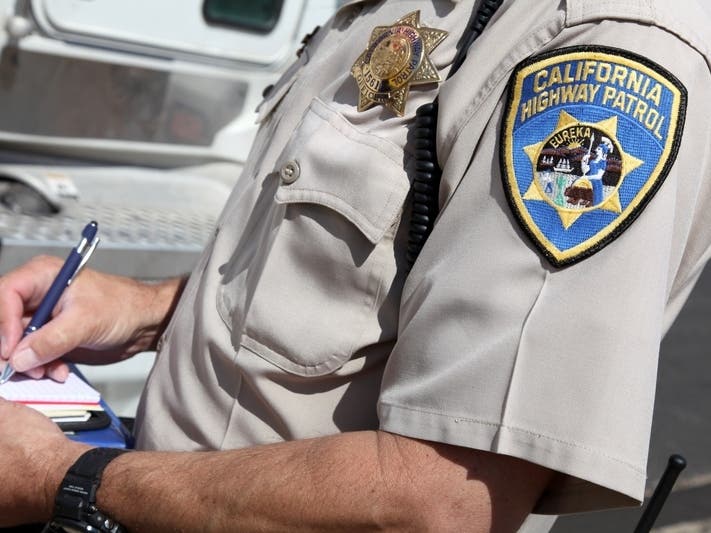 The CHP was on scene.