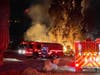 The blaze, dubbed the Varner fire, burns in Indio.