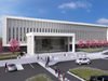 An artist's rendering of the Menifee Justice Center.