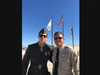 U.S. Marine Cpl. Hunter Lopez and his father sheriff's Capt. Herman Lopez. 