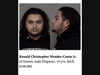 A captured suspect from Hemet.