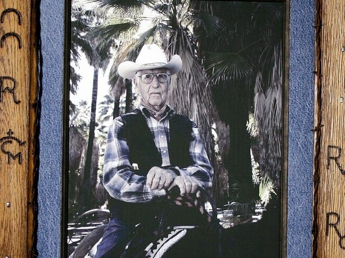 A photo of former Palm Springs Mayor Frank Bogert. 