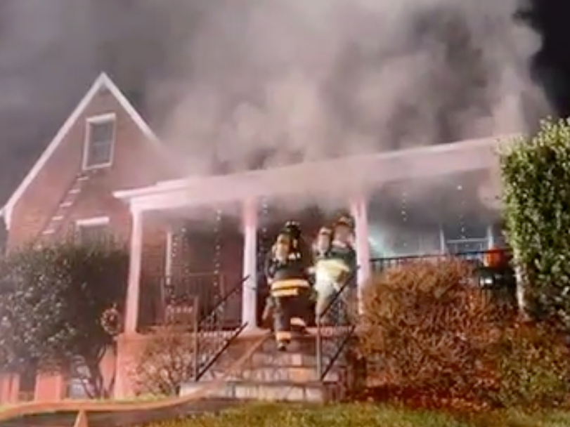 Arlington firefighters responded to an early morning fire Saturday in the Westover neighborhood.