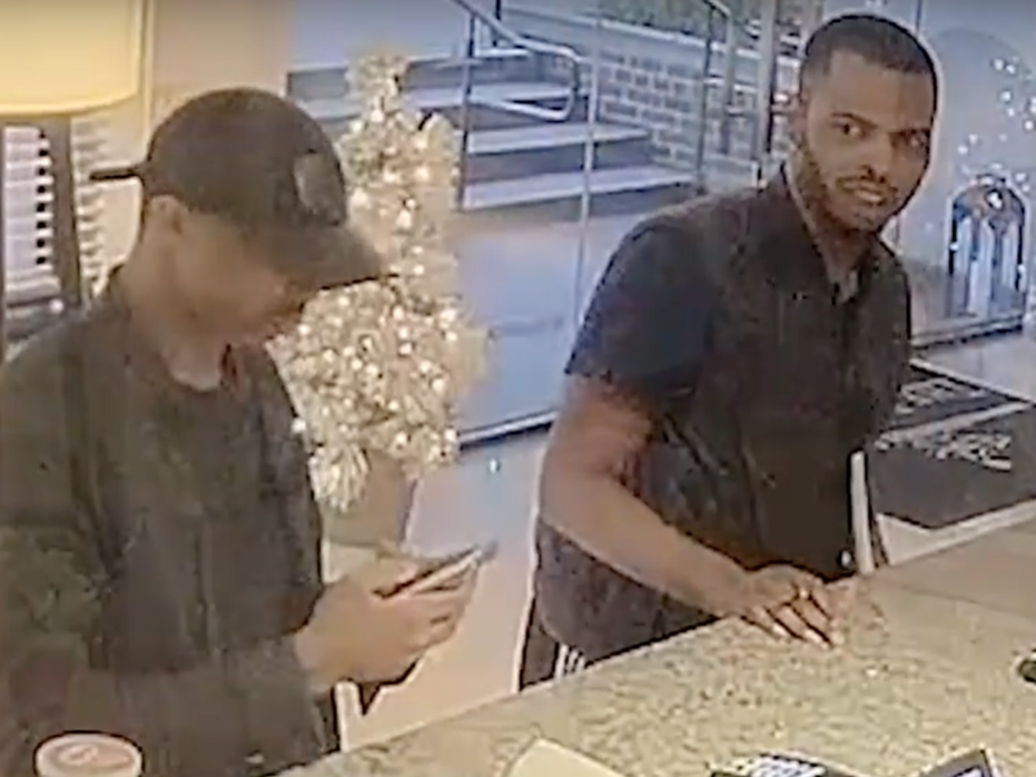 DC Police are asking the public to help identify two men they say burglarized a Foggy Bottom establishment.