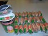 A traveler from Vietnam declared he was carrying 25 noodle cups in his baggage. They contained 2 pounds and 8 ounces of prohibited pork sausages.