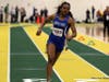 South Lakes senior Hannah Waller helps the South Lakes girls indoor track team to a second place finish at the 6A State Championships Feb. 28-29 at the Boo Williams Sportsplex.