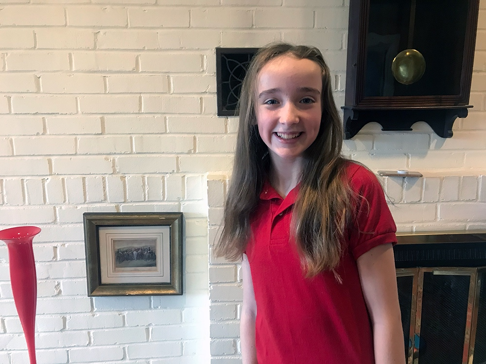 Sidonie Gillette, 13, will be covering the polls in Arlington as part of Scholastic Kids Press' coverage of Super Tuesday.