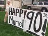 Muriel Turner turned 90 Tuesday and her neighbors in Herndon didn't let the coronavirus stop them from wishing her well.