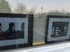 Visitors can walk around Arts Herndon and look at artwork from Fairfax County Public Schools' Technology Art Show from 2019.