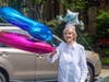 The Reston office of Long and Foster brought balloons an a banner to Marguerite Nafey's South Reston home Thursday, to wish her a happy 92nd birthday.​