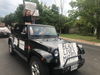 Herndon Car Rally participants decorated their cars and made signs to get the message out about injustice against black people and police brutality.