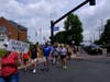 Protesters take a 1-mile march through Herndon Saturday, June 6 to show their support for the Black Lives Matter movement.