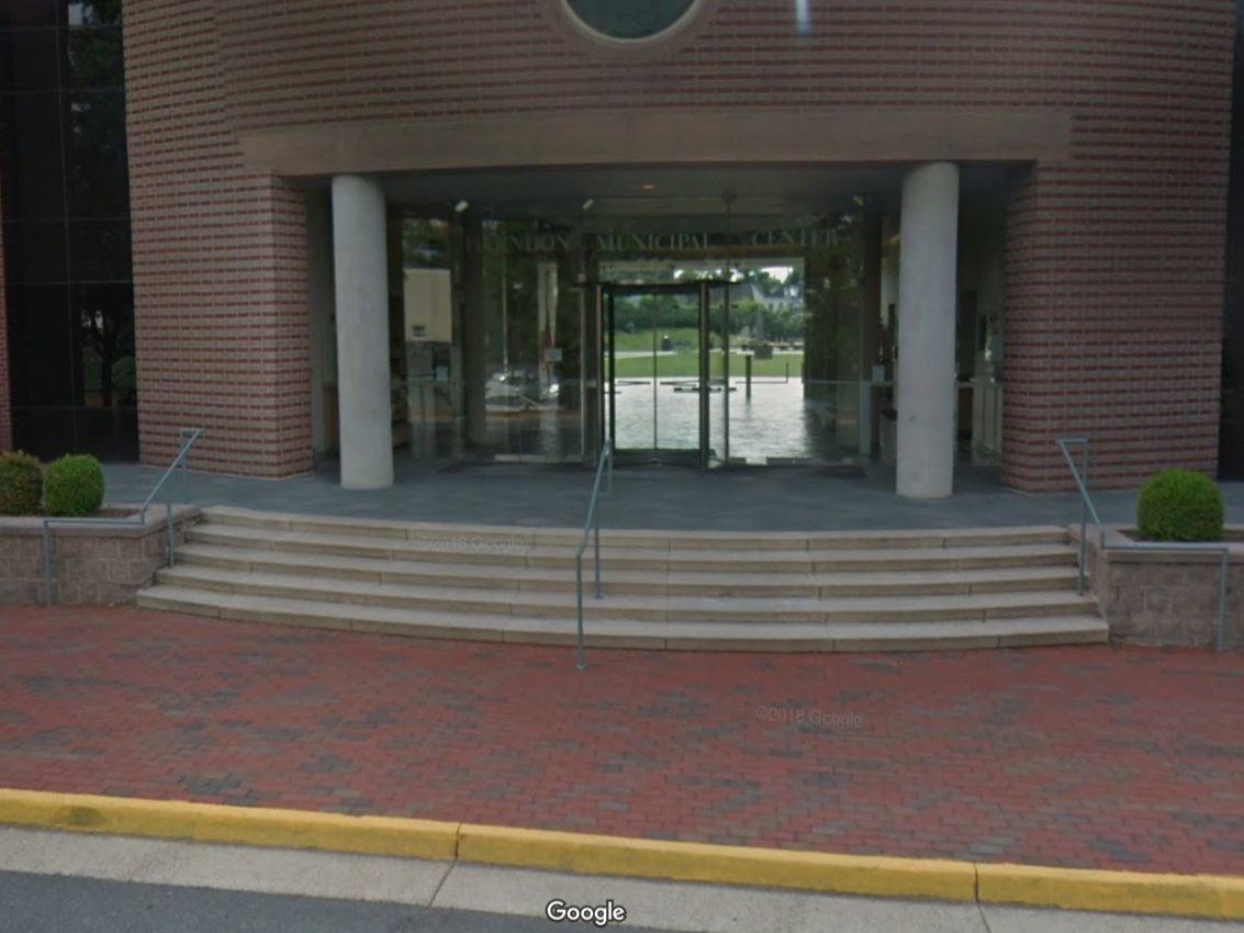 The lobby of the Herndon Municipal Center will reopen to the public on Wednesday for the first time since March.