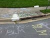 Arlington County's decision to power-wash Black Lives Matter-inspired chalk art creates stir in neighborhood.